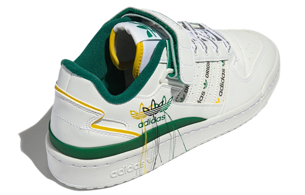 adidas Forum Low Shoes 'White Green' GX3001