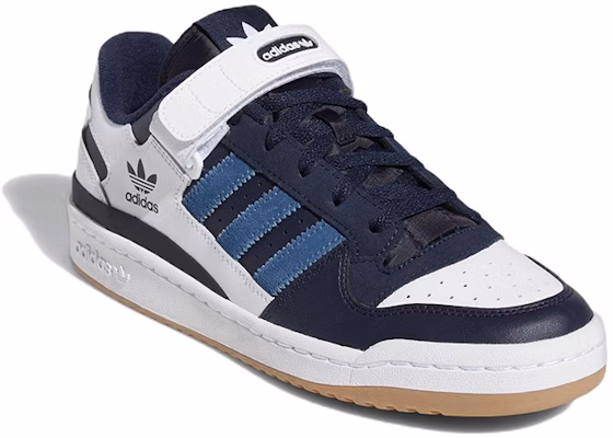 adidas originals FORUM 防滑耐磨 低筒 單板鞋 男女款 白灰藍 Lookbook adidas originals FORUM 防滑耐磨 低筒 單板鞋 男女款 白灰藍