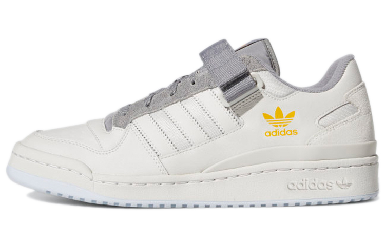 Buy adidas originals Forum 低筒 舒適耐磨板鞋 白灰黃