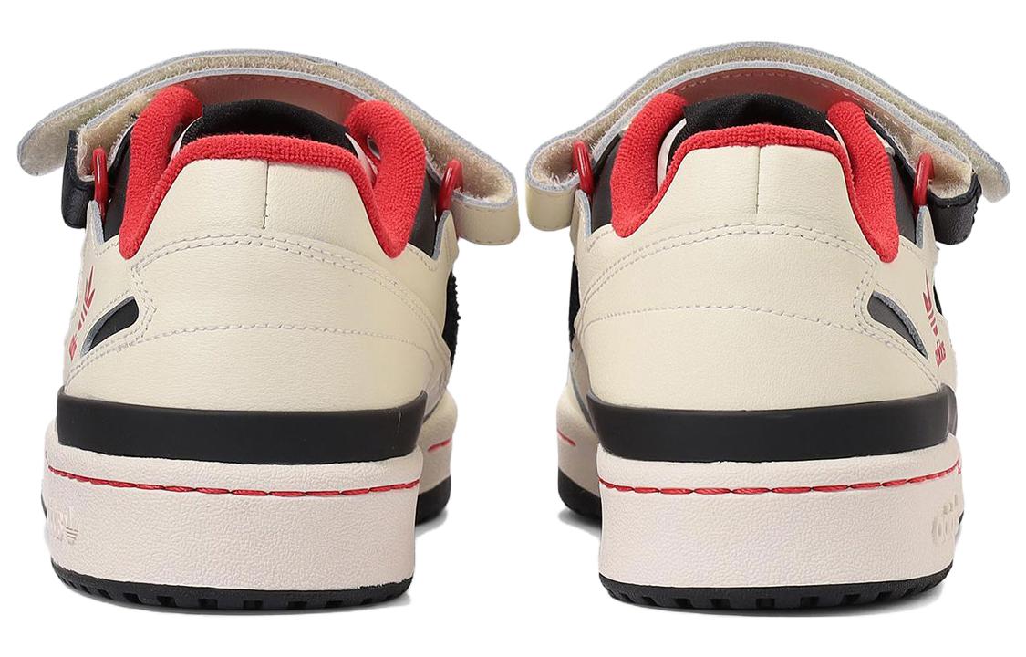 Shop adidas Forum Low 'Beige Hitam Merah' GY2518