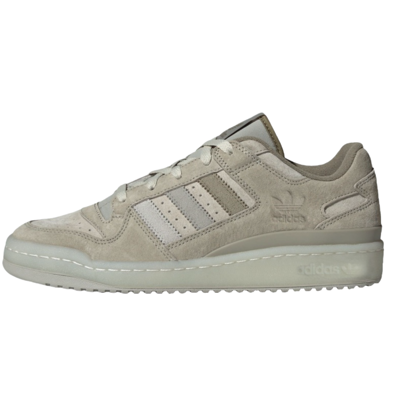 adidas Originals Forum Low CL Comfort Casual Low-Top Sneakers Grey . JQ9144
