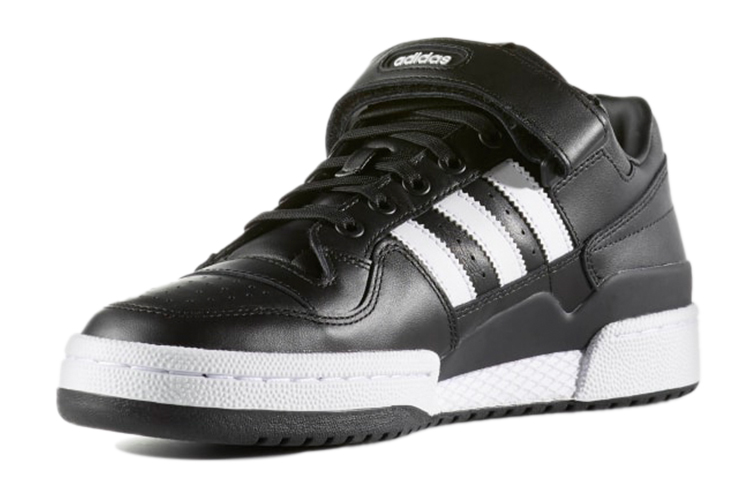 adidas Originals Forum Low Refined 'Black White' 圖 3