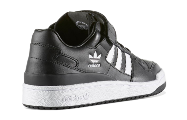 adidas Originals Forum Low Refined 'Black White' 圖 4
