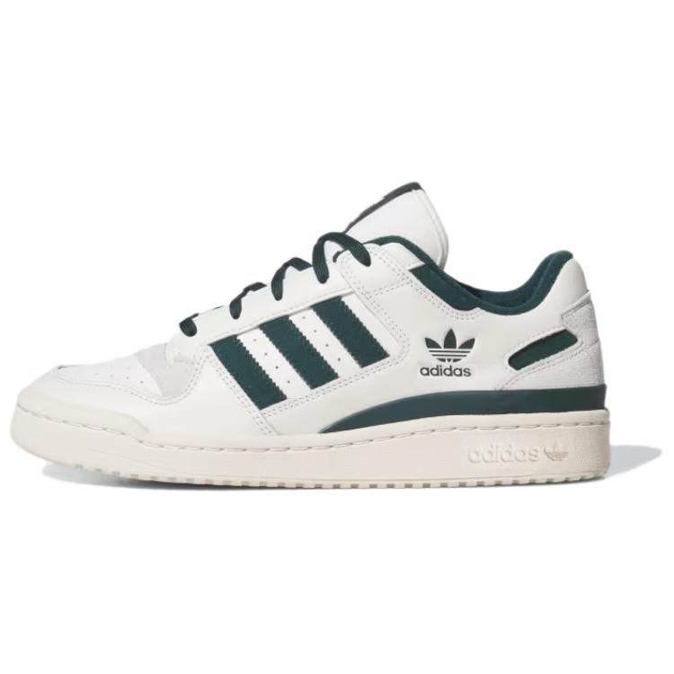 adidas Originals Forum Low White Green Casual Sneakers JQ0207