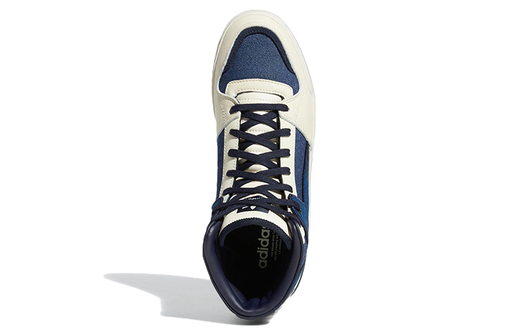 Details for adidas originals FORUM 中筒 舒適 休閒 透氣 板鞋 男女款 牛仔藍