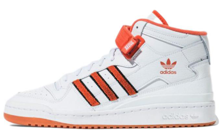 Buy 阿迪达斯三叶草 Forum Mid "白橙" GY2669