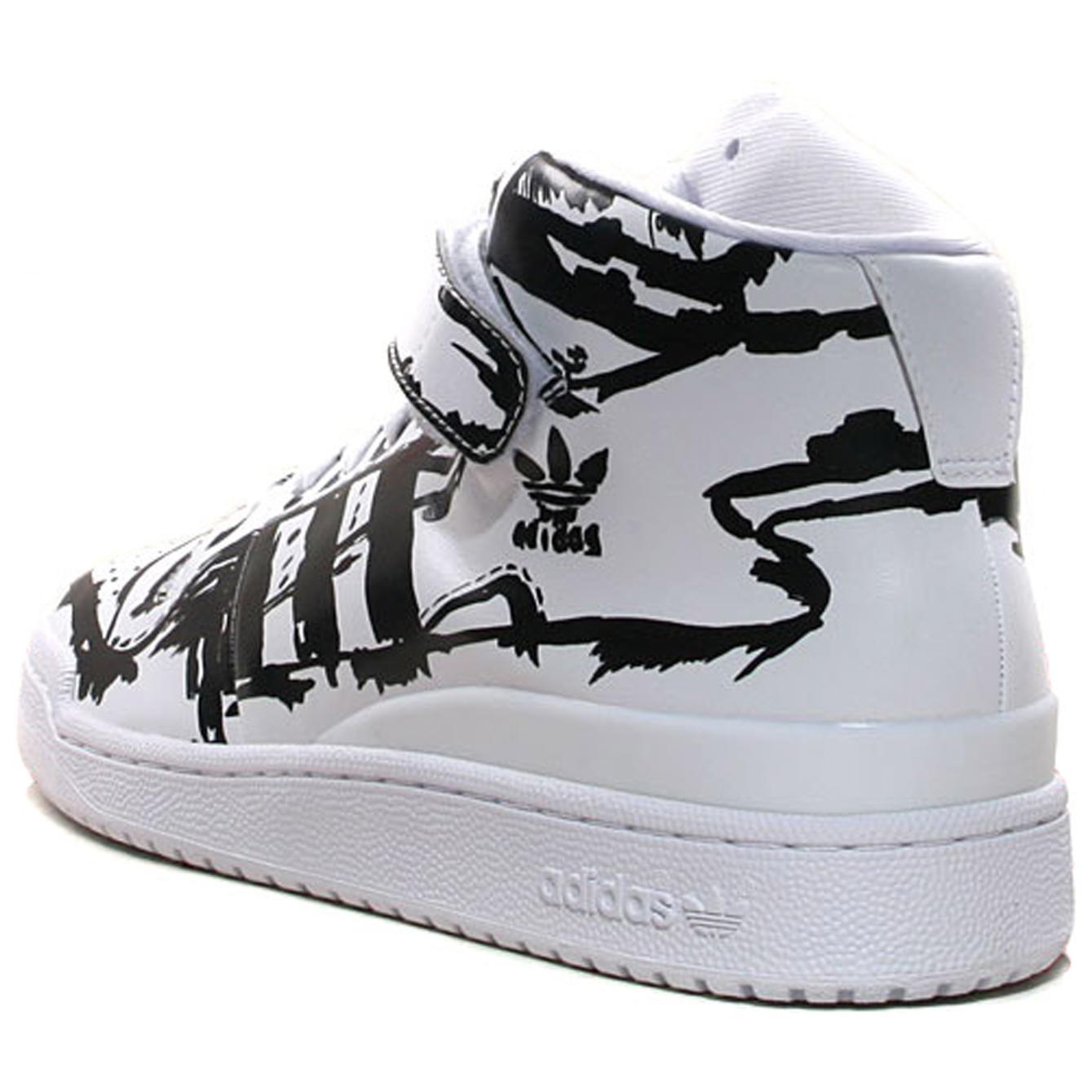 adidas originals FORUM Mid Draw 'Black White' 圖 3