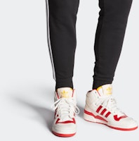 阿迪达斯三叶草 Forum Mid Rs Xl '奶油白红' G28153 Sizing 阿迪达斯三叶草 Forum Mid Rs Xl '奶油白红' G28153