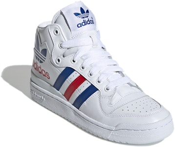 adidas originals FORUM Mid Rs Xl 復古 中筒 板鞋 男女款 白藍 Lookbook adidas originals FORUM Mid Rs Xl 復古 中筒 板鞋 男女款 白藍