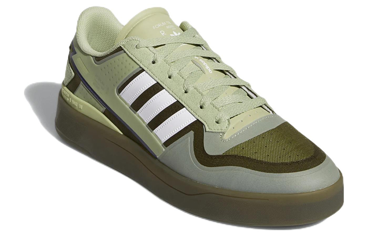 Lookbook 阿迪达斯经典款Forum Tech Boost‘绿色’ GY5719