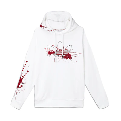 adidas Originals FP Halloween Logo Hoodie White - Gift Edition GV0922