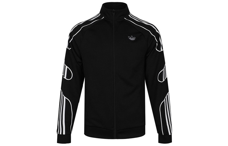 adidas Originals Fstrike TT Retro Knit Jacket Black 秋款 ED7209