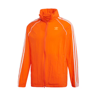adidas Originals Full-Zip Retro Track Jacket Orange Yellow ED6084