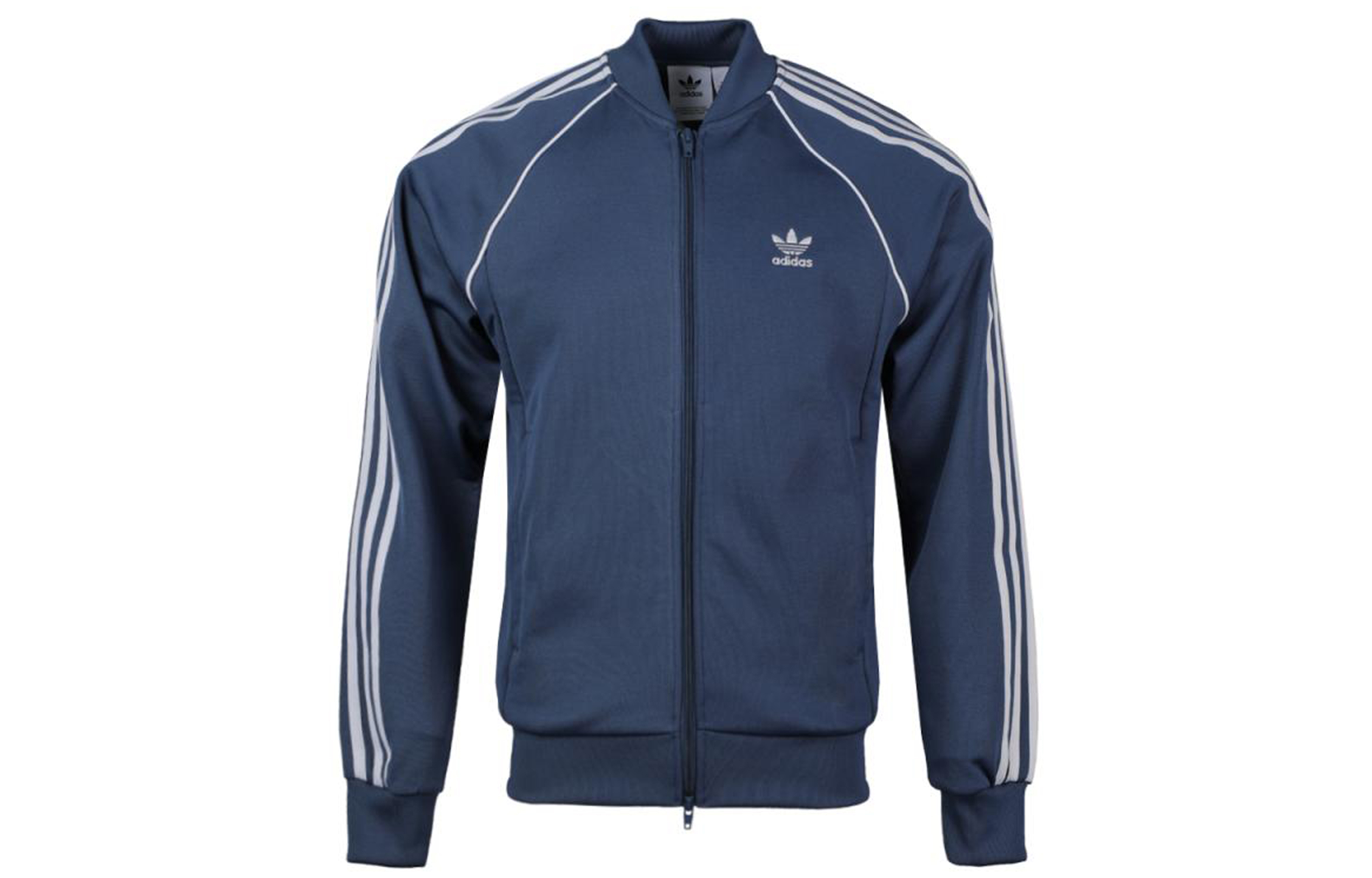 adidas Originals Full-Zip Track Jacket Men Uniform Blue FM3804