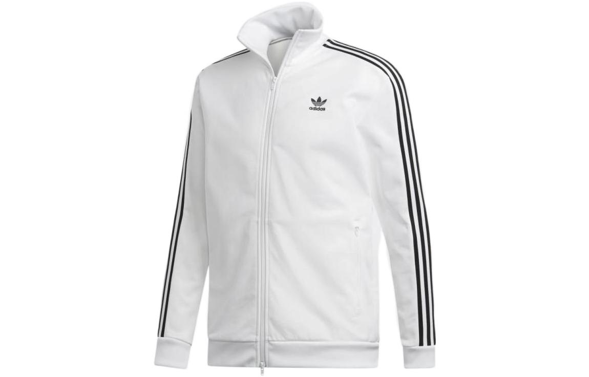 adidas Originals Full-Zip Track Jacket White Sportswear DV1521