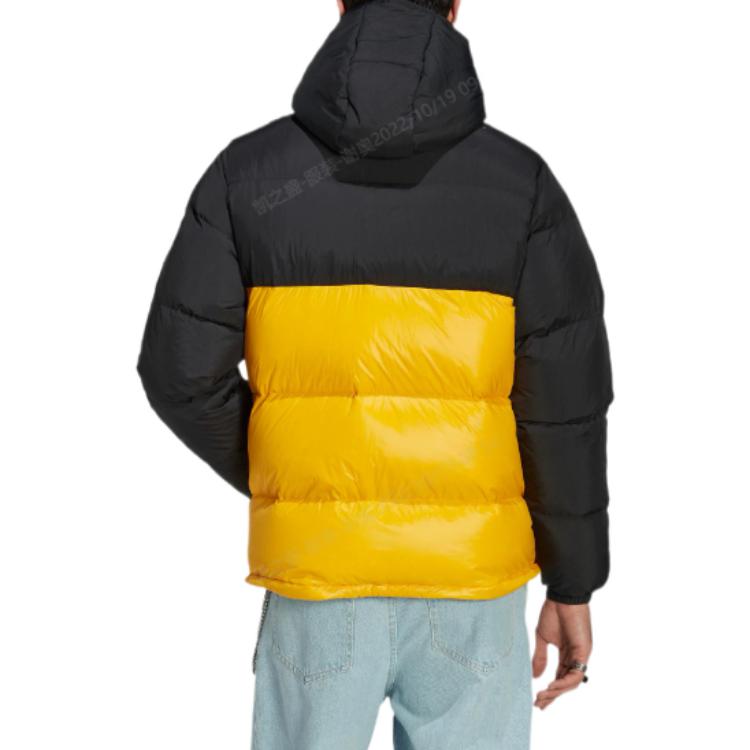 Shop Chaqueta adidas Originals FW22 Down Regen Puffer Negra con Logo Bordado. HL9179