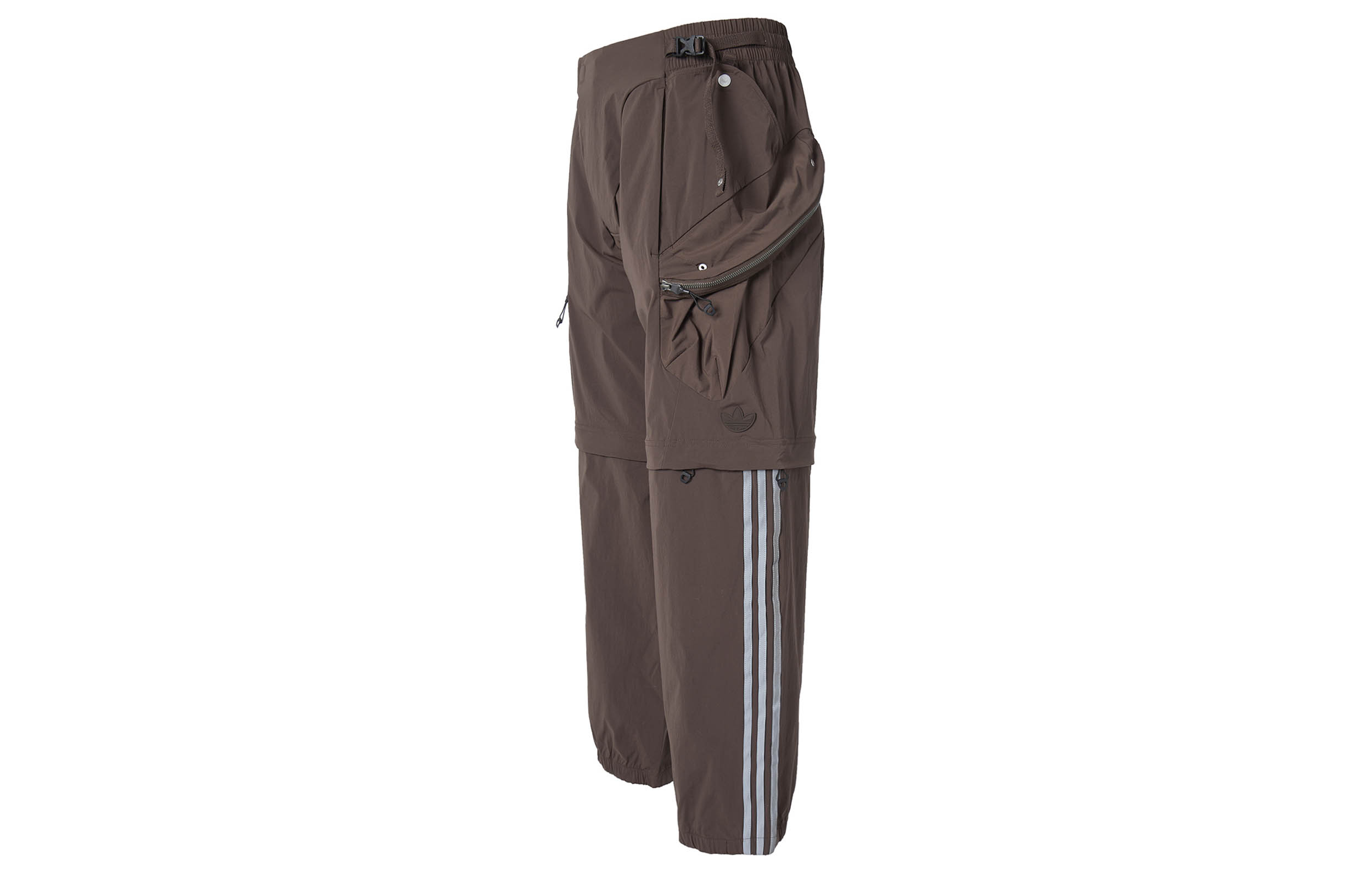 Lookbook adidas Originals FW23 3-Stripes Multi-Functional Retro Workwear Pants Brown Unisex IX7083