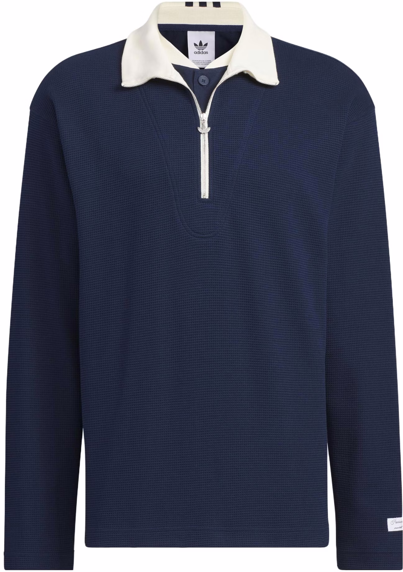 adidas-originals-fw-23-x-notitle-academy-style-colorblock-zip-polo-navy-unisex-in-2601
