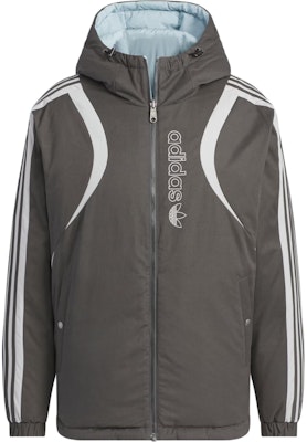 阿迪达斯原创FW24灰色连帽羽绒服冬季外套. JD3751 Buy 阿迪达斯原创FW24灰色连帽羽绒服冬季外套. JD3751
