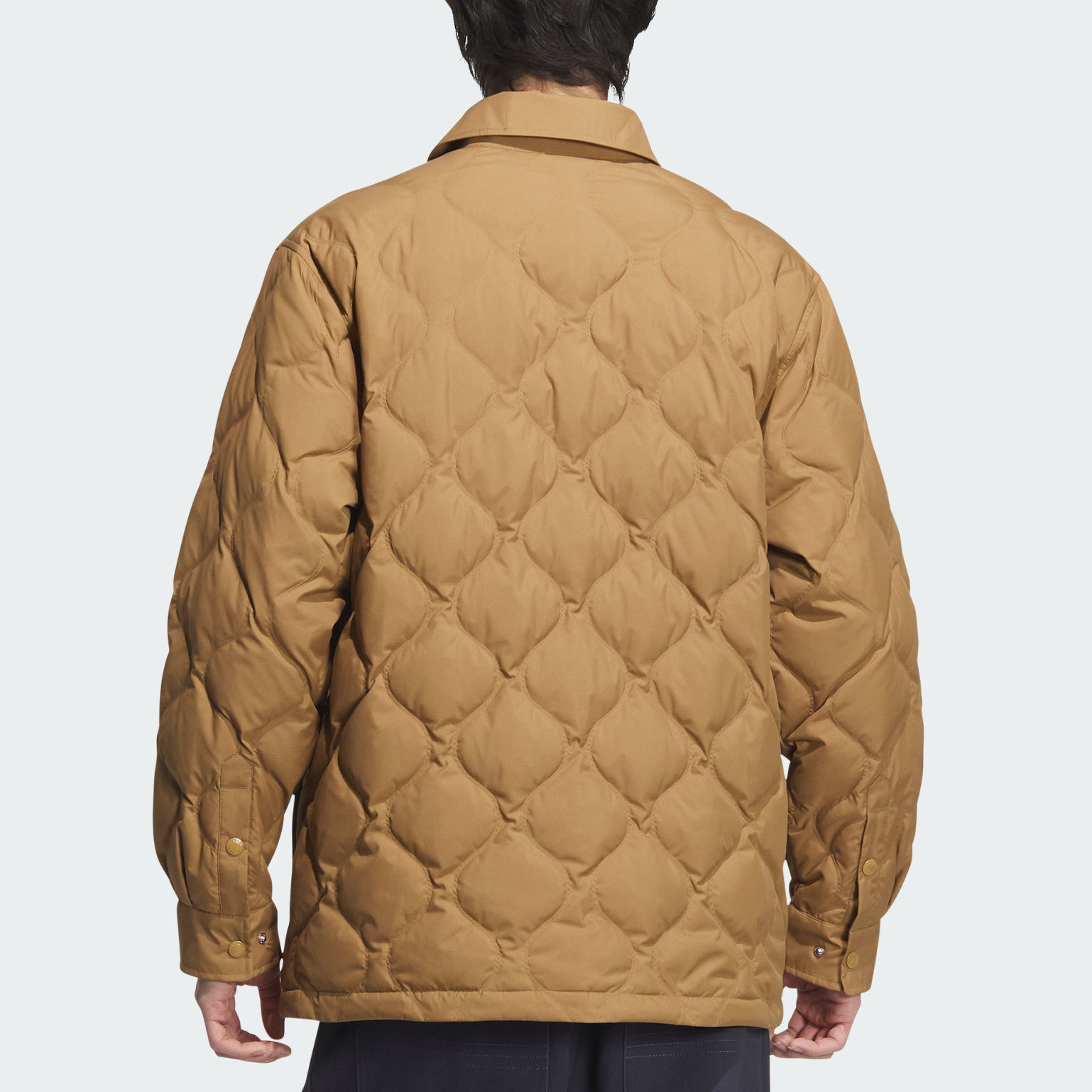 Shop 阿迪达斯 Originals FW24 轻羽绒夹克褐色长袖外套 JD3748