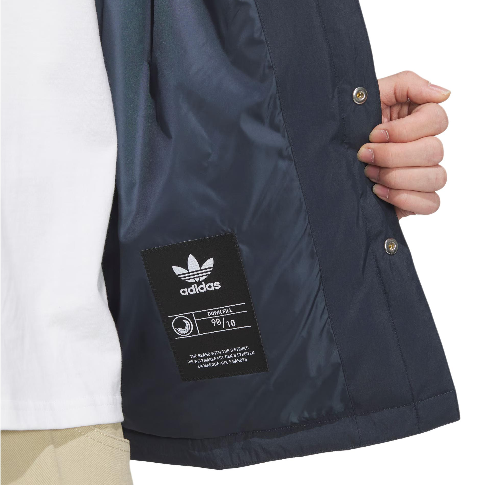 Sizing adidas Originals FW24 Jaket Kerja Ringan Down Navy Blue Multi-Pocket Vintage JD3747