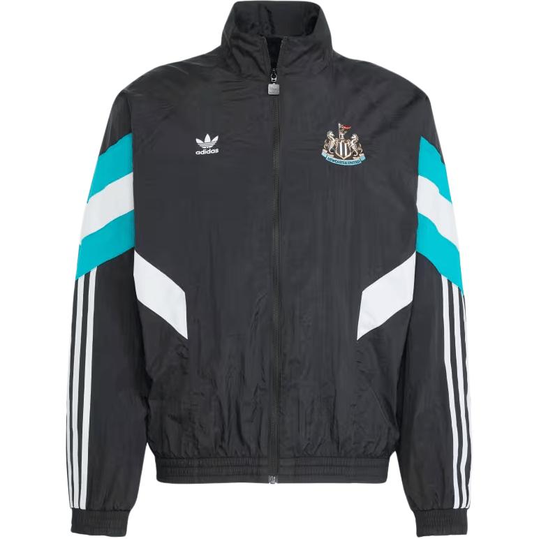 adidas Originals FW24 Newcastle United FC Zip Jacket Black IX5155