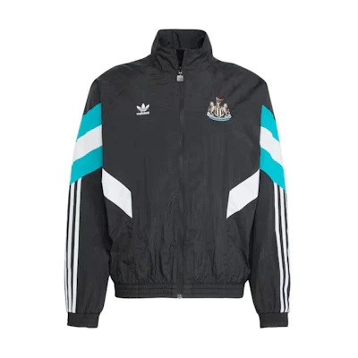 adidas Originals FW24 Newcastle United FC Zip Jacket Black IX5155