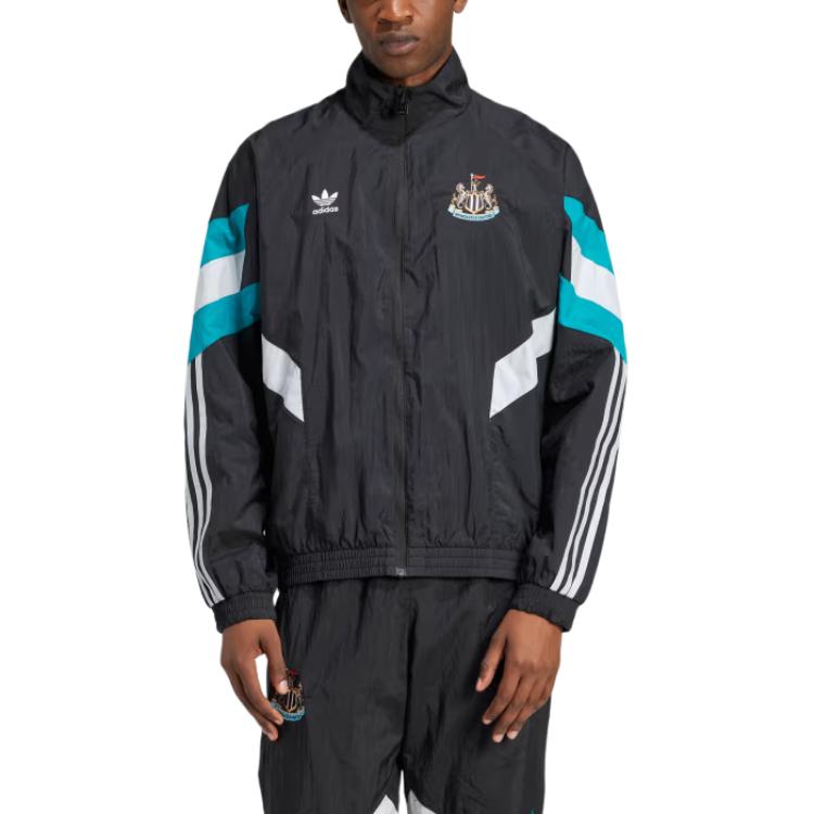 adidas Originals FW24 Newcastle United FC Zip Jacket Black IX5155 圖 3