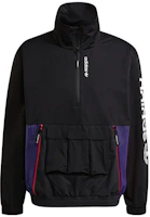 adidas Originals G Outd Wb Half-Zip Climbing Jacket Black H09356 adidas Originals G Outd Wb Half-Zip Climbing Jacket Black H09356
