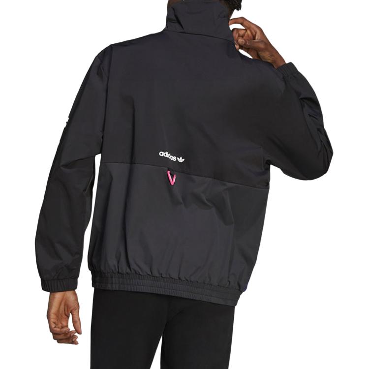 Lookbook Chaqueta Escalada Media Cremallera adidas Originals G Outd Wb Negra. H09356