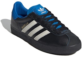 아디다스 오리지널 가젤 85 "코어 블랙/블루버드/코어 화이트" IG1729 Lookbook 아디다스 오리지널 가젤 85 "코어 블랙/블루버드/코어 화이트" IG1729