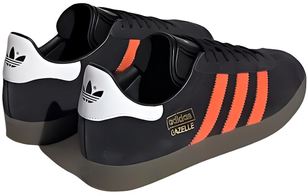 아디다스 오리지널 가젤 '블랙 오렌지' IE6967 Lookbook 아디다스 오리지널 가젤 '블랙 오렌지' IE6967