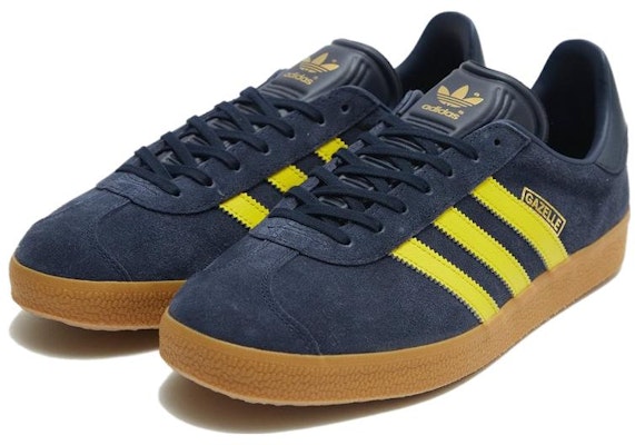 adidas Originals Gazelle 'Blue Yellow' HQ6385 Order adidas Originals Gazelle 'Blue Yellow' HQ6385