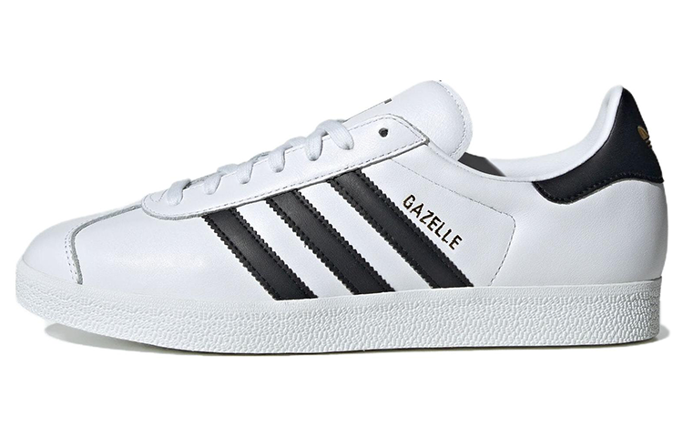 adidas Originals Gazelle "Footwear White/Core Black/Gold Metallic" IG6437