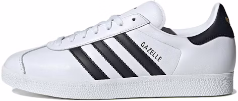 adidas Originals Gazelle "Footwear White/Core Black/Gold Metallic" IG6437 adidas Originals Gazelle "Footwear White/Core Black/Gold Metallic" IG6437