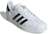 adidas Originals Gazelle "Putih/Core Hitam/Emas Metalik" IG6437
