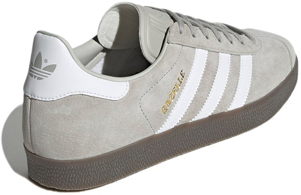 adidas originals Gazelle 休閒 低筒 滑板鞋 男款 灰色 Shop adidas originals Gazelle 休閒 低筒 滑板鞋 男款 灰色