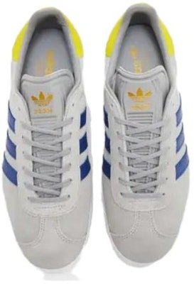 adidas originals Gazelle 'Grey Blue Yellow' IE6955 Lookbook adidas originals Gazelle 'Grey Blue Yellow' IE6955