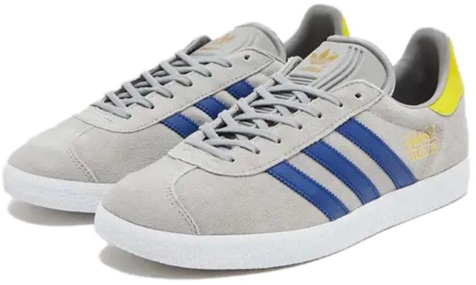 adidas originals Gazelle 'Grey Blue Yellow' IE6955 Shop adidas originals Gazelle 'Grey Blue Yellow' IE6955