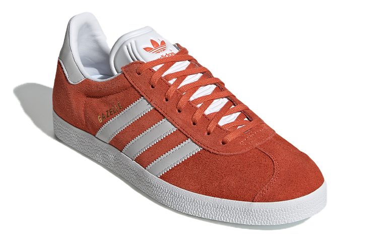 Lookbook 아디다스 오리지널 가젤 '오렌지 화이트' BD7498