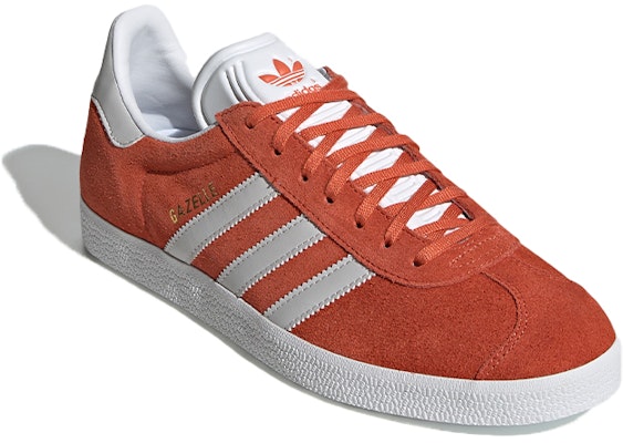아디다스 오리지널 가젤 '오렌지 화이트' BD7498 Lookbook 아디다스 오리지널 가젤 '오렌지 화이트' BD7498