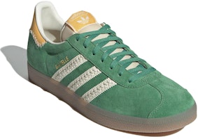 아디다스 오리지널 가젤 "빈티지 그린/크림 화이트" IE3692 Lookbook 아디다스 오리지널 가젤 "빈티지 그린/크림 화이트" IE3692