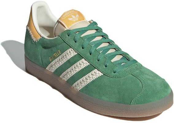 adidas Originals Gazelle "Preloved Green/Cream White/Semi Spark" IE3692 Lookbook adidas Originals Gazelle "Preloved Green/Cream White/Semi Spark" IE3692