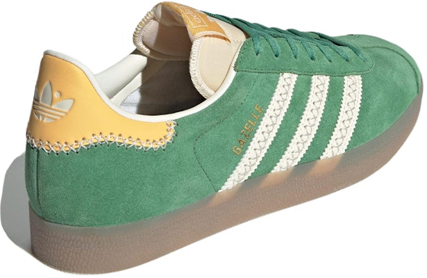 adidas Originals Gazelle "Preloved Green/Cream White/Semi Spark" IE3692 Shop adidas Originals Gazelle "Preloved Green/Cream White/Semi Spark" IE3692