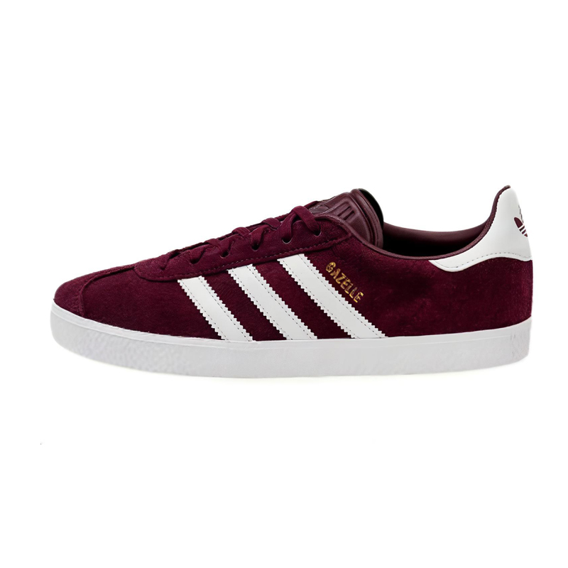 Buy adidas originals Gazelle 減震耐磨 低幫 板鞋 男女同款 紅白色