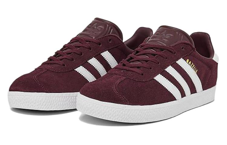 Order adidas originals Gazelle 減震耐磨 低幫 板鞋 男女同款 紅白色