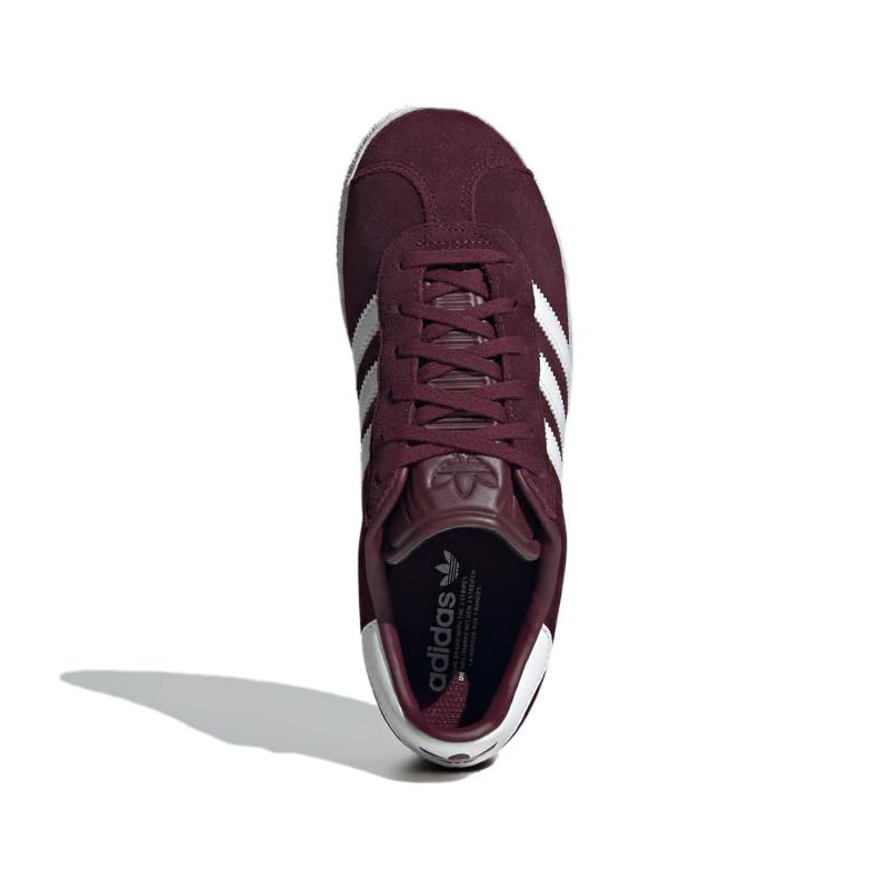 Lookbook adidas originals Gazelle 減震耐磨 低幫 板鞋 男女同款 紅白色