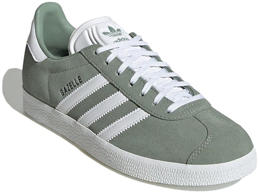 (Women) adidas Gazelle 'Silver Green' IG5790 Lookbook (Women) adidas Gazelle 'Silver Green' IG5790