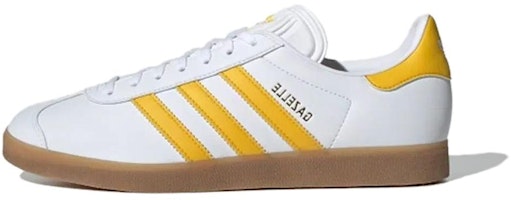 adidas originals Gazelle 'White Bold Gold' IH0379 adidas originals Gazelle 'White Bold Gold' IH0379