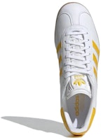 adidas Originals Gazelle 休閒舒適 防滑耐磨透氣 低幫 板鞋 男款 白黃 Purchase adidas Originals Gazelle 休閒舒適 防滑耐磨透氣 低幫 板鞋 男款 白黃